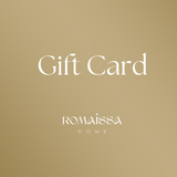 Romaissa Home Carte Cadeau