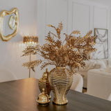 Allure Gold Ginger Jar Vase (3 sizes)