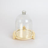 Hilton Metal Gold Dome Candle Holder