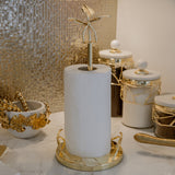 Abigail Gold Paper Towel Holder