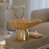 l'Or Gouden Footed Bowl/Schaal